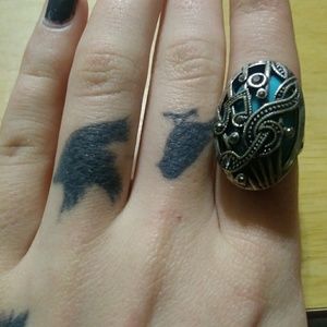 Music Lover Theme Ring, Treble Cleff